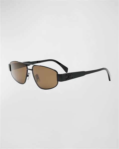 celine aviator sunglasses for men|celine triomphe pilot sunglasses.